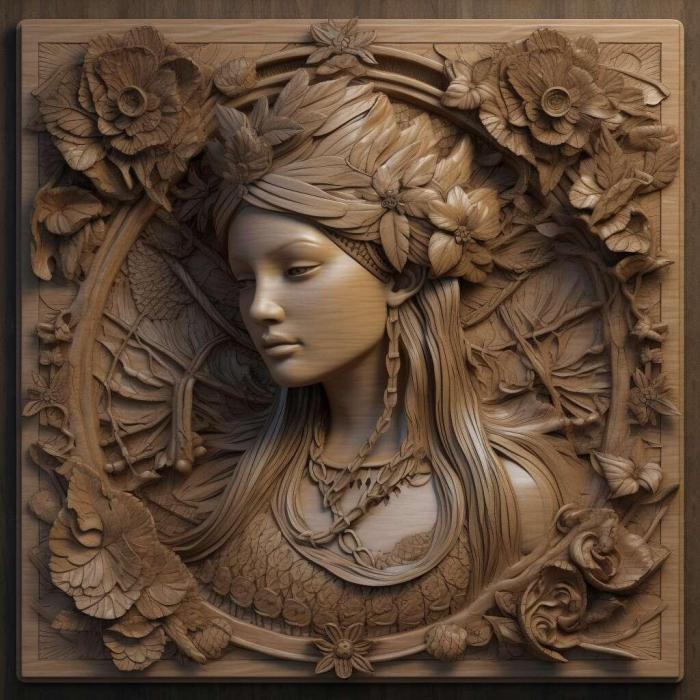 نموذج ثلاثي الأبعاد لآلة CNC 3D Art 